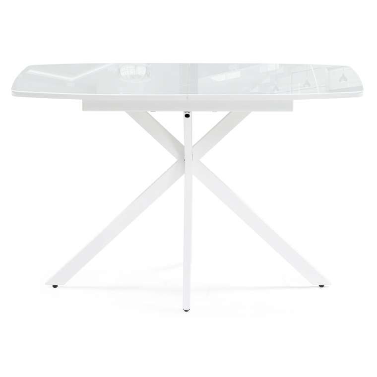 Раздвижной обеденный стол Тамаса 120х70 белого цвета