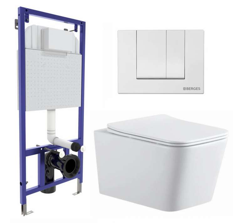 Комплект 3 в 1 инсталляция Novum