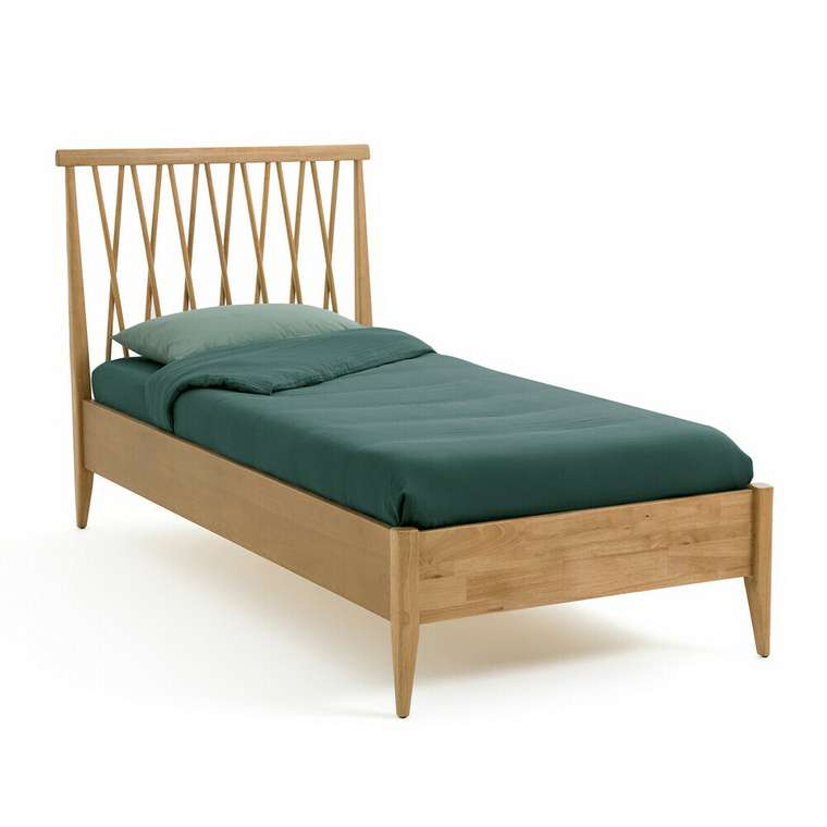 Детская кровать Quilda 90x190 светло-коричневого цвета