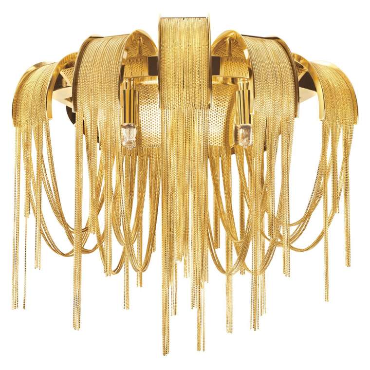 Настенный светильник Volver 10404W/C GD (металл, цвет золото)