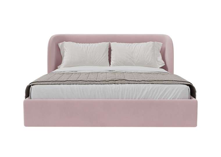 Кровать Classic 180х200 розового цвета с подъемным механизмом