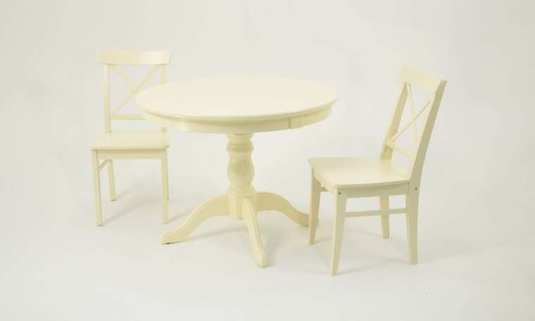 Обеденная группа Брамос D100 цвета слоновая кость