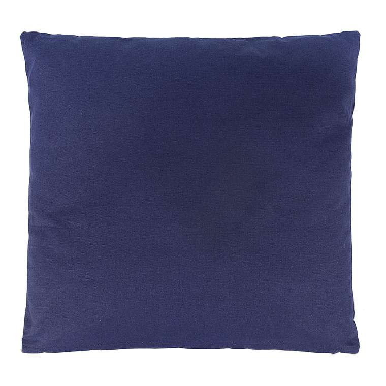 Подушка декоративная с принтом Полярный цветок 45х45 фиолетового цвета