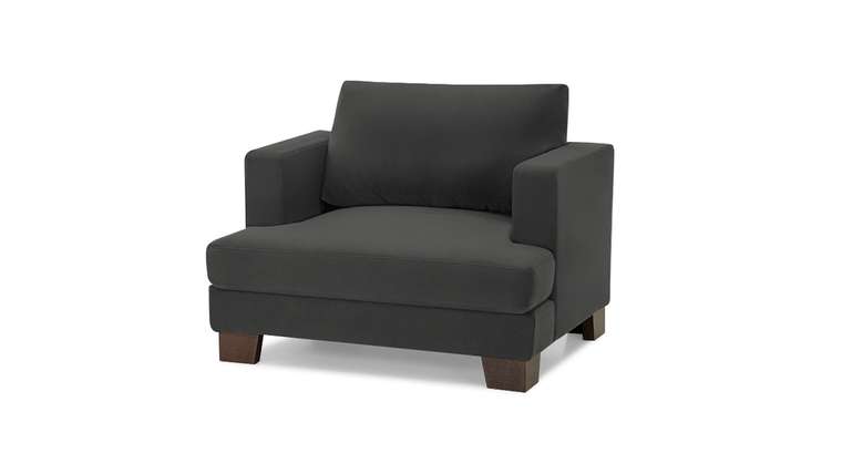 Кресло Марсель темно-серого цвета