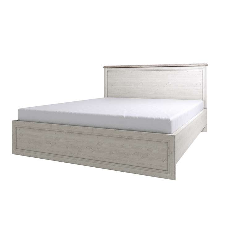 Кровать Monako 180х200 бежевого цвета без подъемного механизма