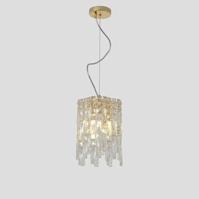 Подвесной светильник хрусталь Crystal Lux ABRIL SP2 GOLD
