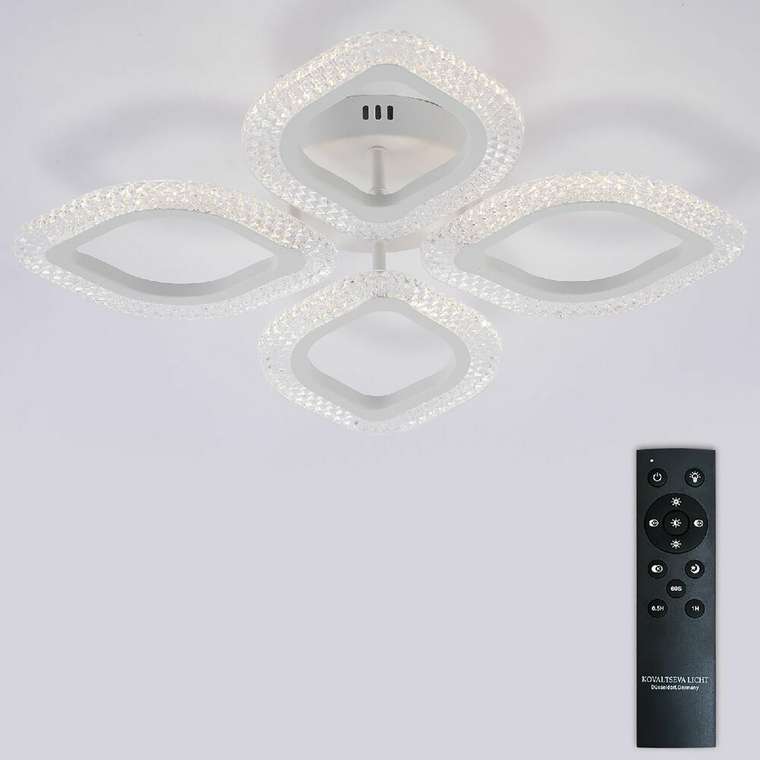 Потолочная люстра Sm LED LAMPS 81455 (акрил, цвет белый)