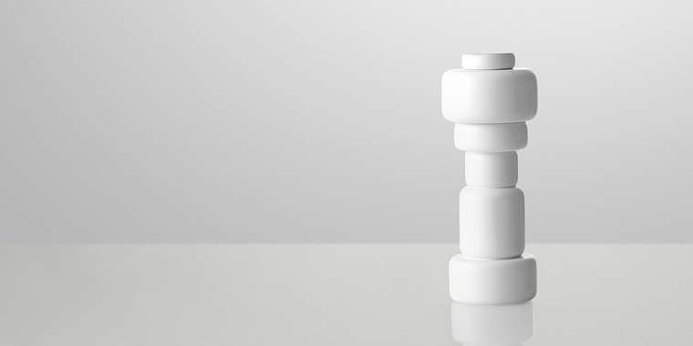Мельница для специй "Muuto Plus Grinder white"