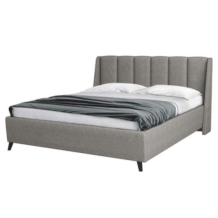Кровать без основания Style Skordia 180x200 серого цвета