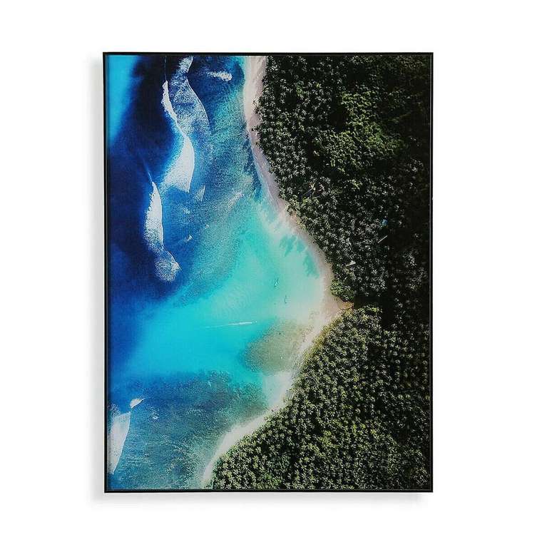 Картина Стеклянный Деревянный MDF (60 x 2 x 80 cm)