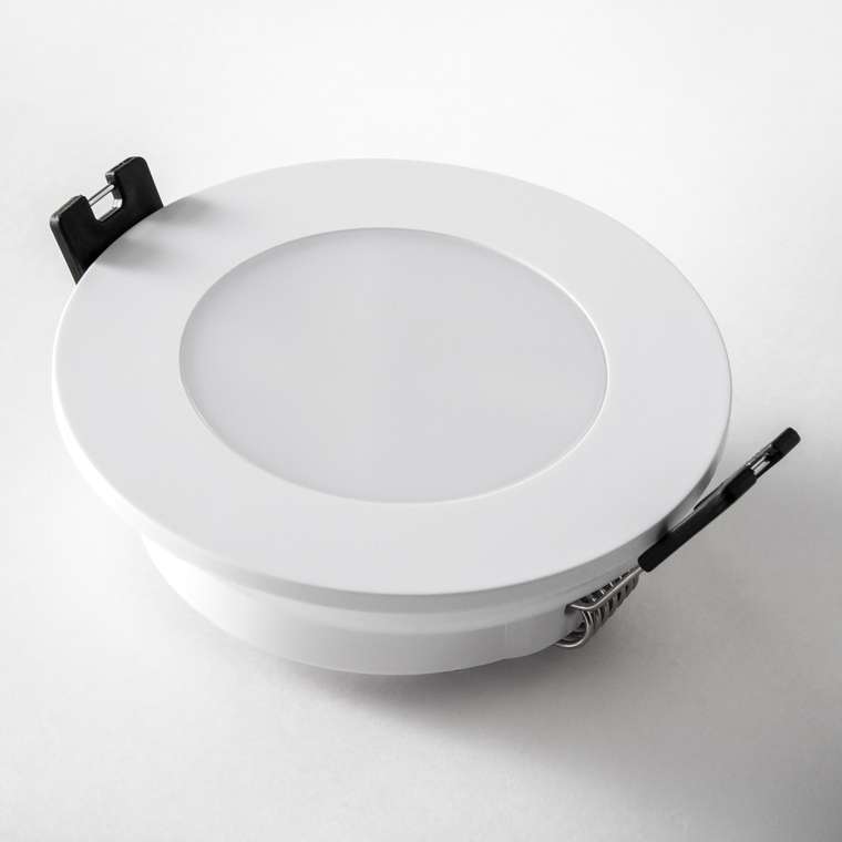 Рамка (светильник) PVC д/LED-модулей 941хх и LED-ламп D50мм PIANO ROUND БЕЛЫЙ IP65