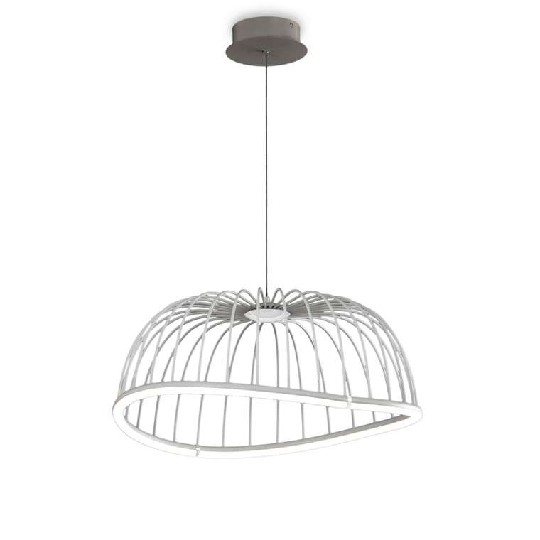 Подвесная люстра Celeste 6681 (алюминий, цвет белый)