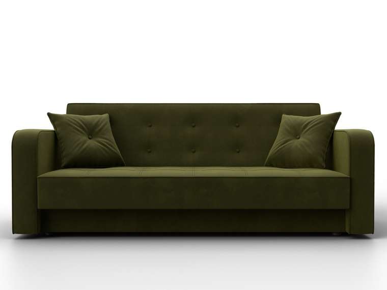 Диван-кровать Тур зеленого цвета