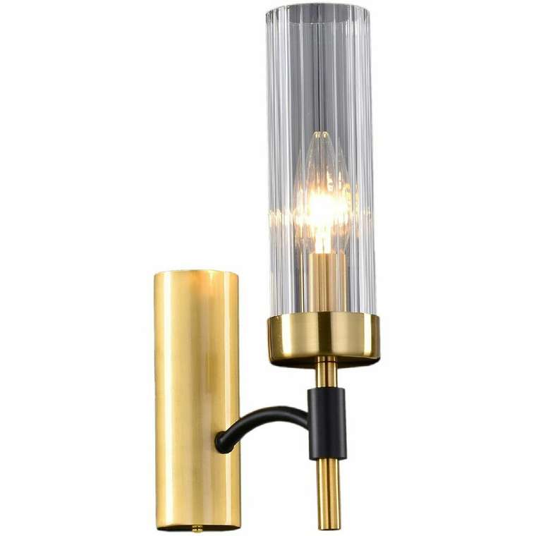 Бра IL5177-1WLS-29 BRASS TUBO (стекло, цвет прозрачный)