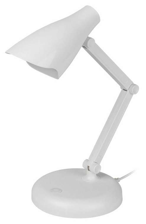 Настольная лампа NLED-515 Б0059845 (пластик, цвет белый)