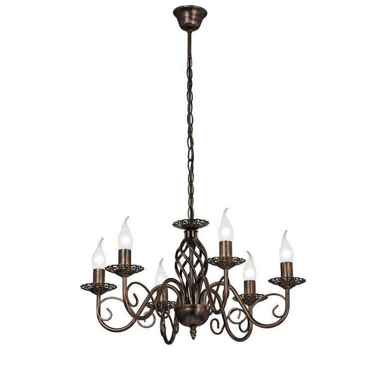 Люстра V1104-7/6, 6xE14 макс. 40Вт