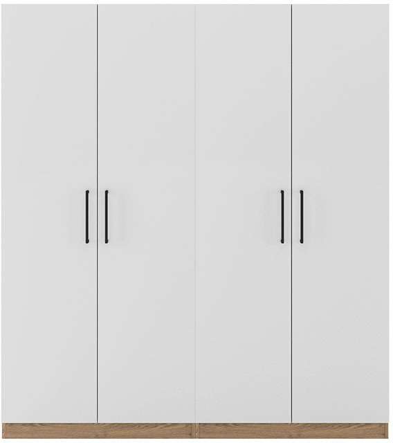 Шкаф Simple W4 светло-серого цвета