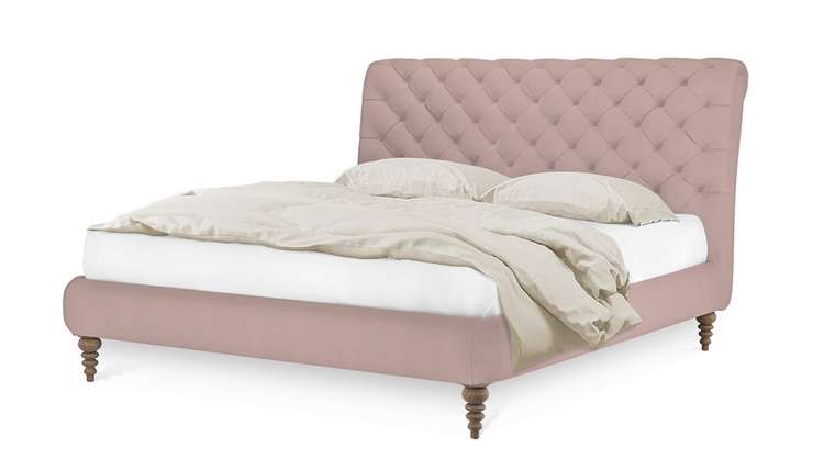 Кровать Тренто 160х200 розового цвета