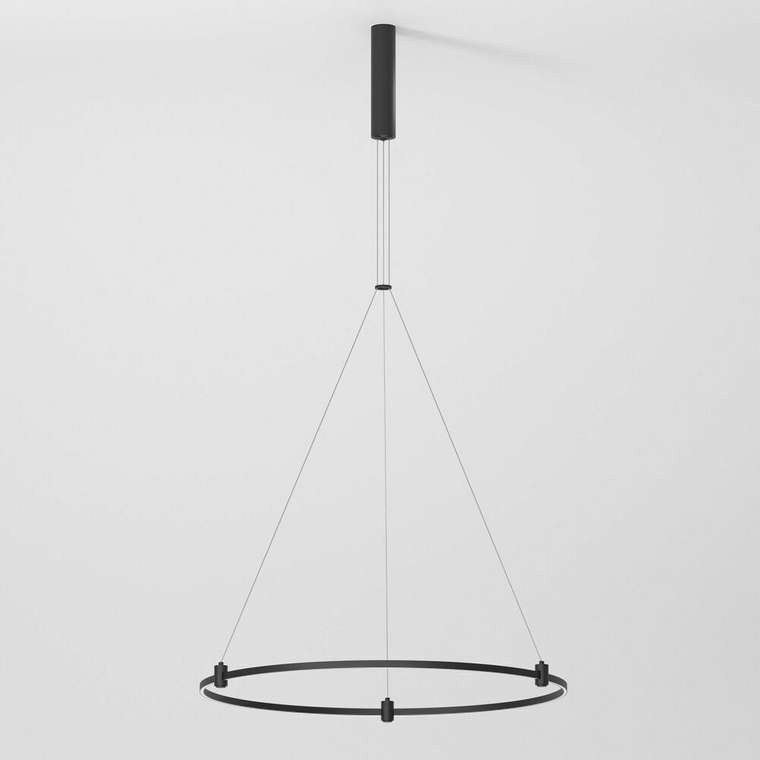 Шинопровод с тросовыми креплениями Round (черный) (800⌀) 85138/00 Esthetic Magnetic 