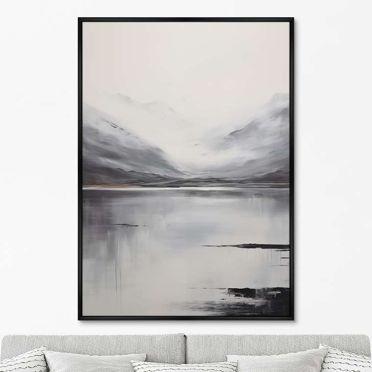 Репродукция картины Landscape collection, Mountains, No 2, 2024г.