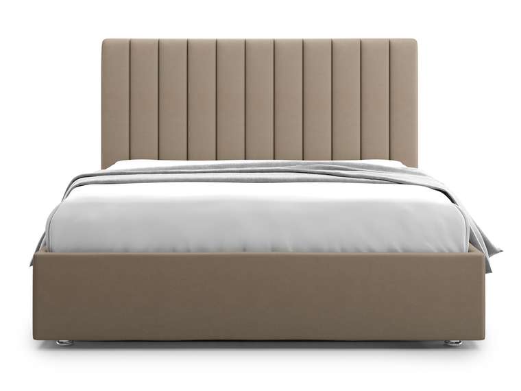 Кровать Premium Mellisa 180х200 коричневого цвета с подъемным механизмом
