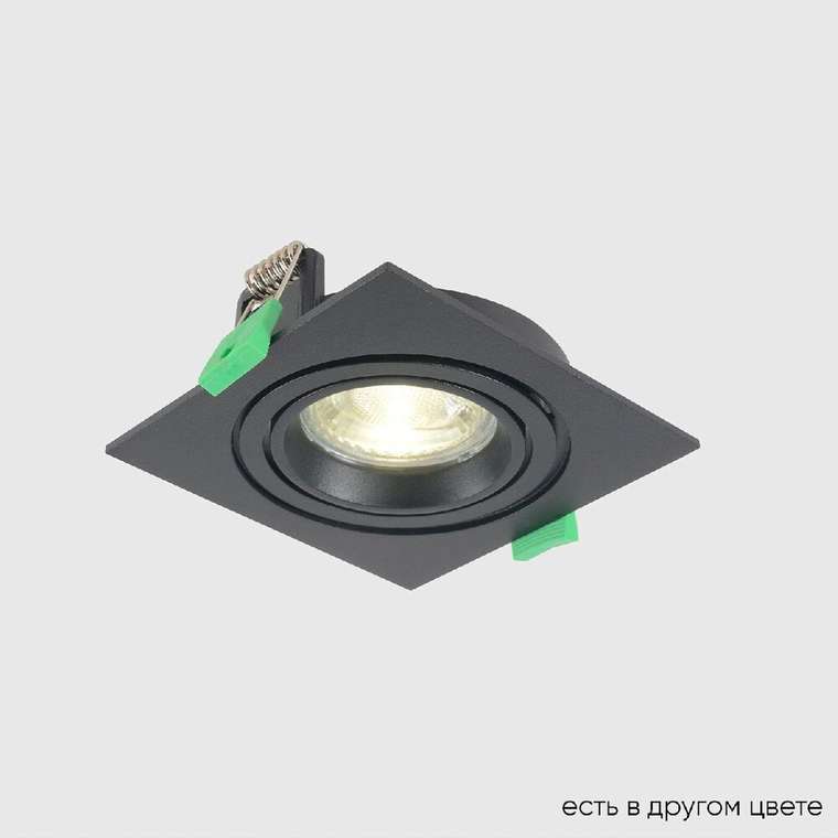 Встраиваемый светильник CLT 002C1 BL V2 (алюминий, цвет черный)
