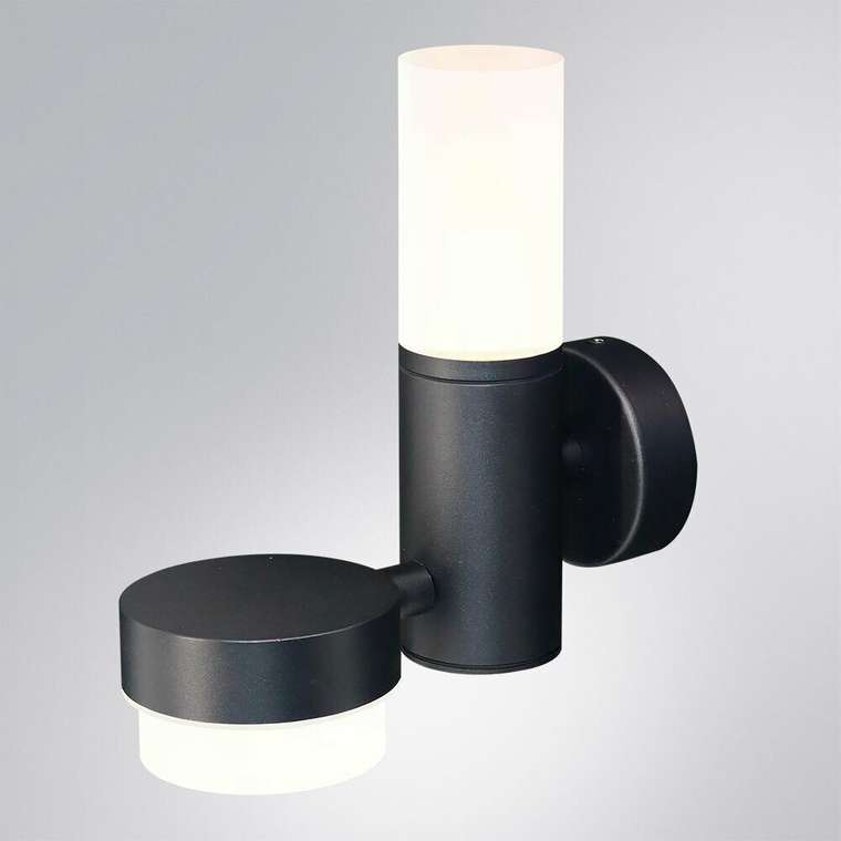 Уличный настенный светильник Arte Lamp BUDAPEST A2360AL-2BK