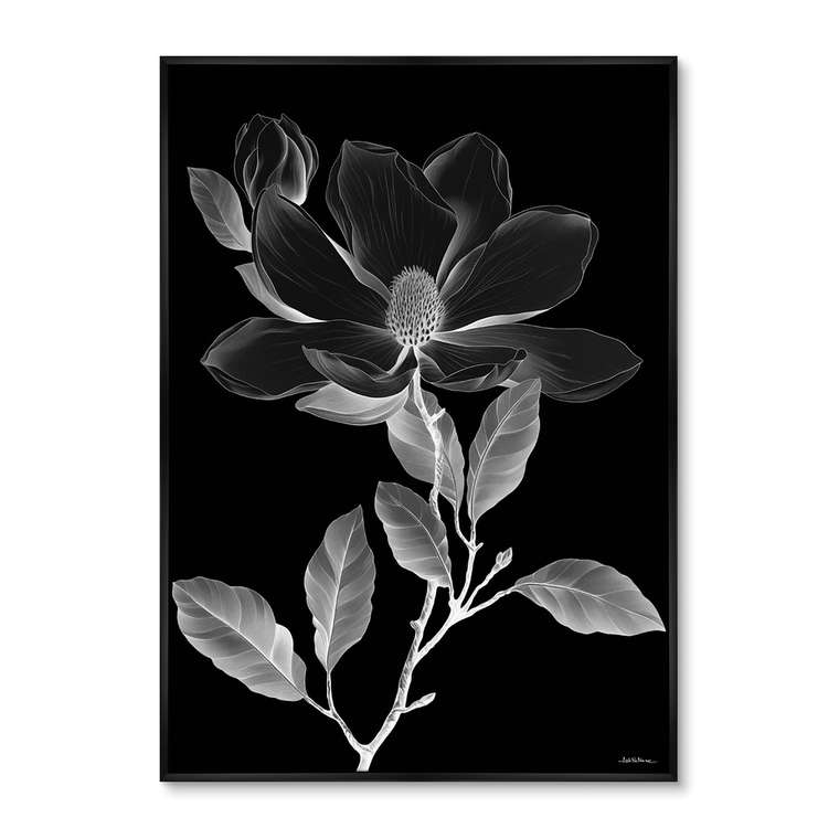 Репродукция картины Night bloom, No 1, 2024г.