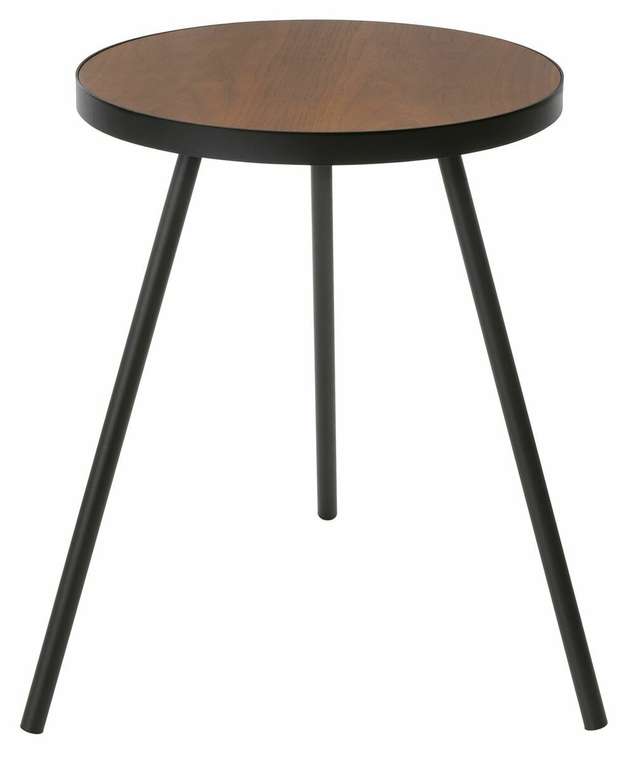 Кофейный столик Tower коричнево-черного цвета