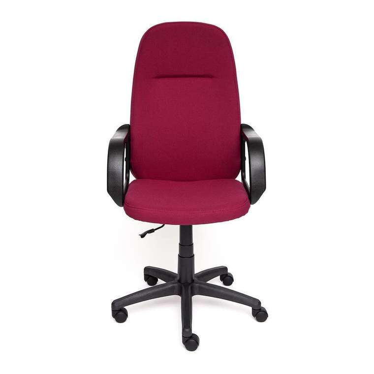 Кресло офисное Leader бордового цвета