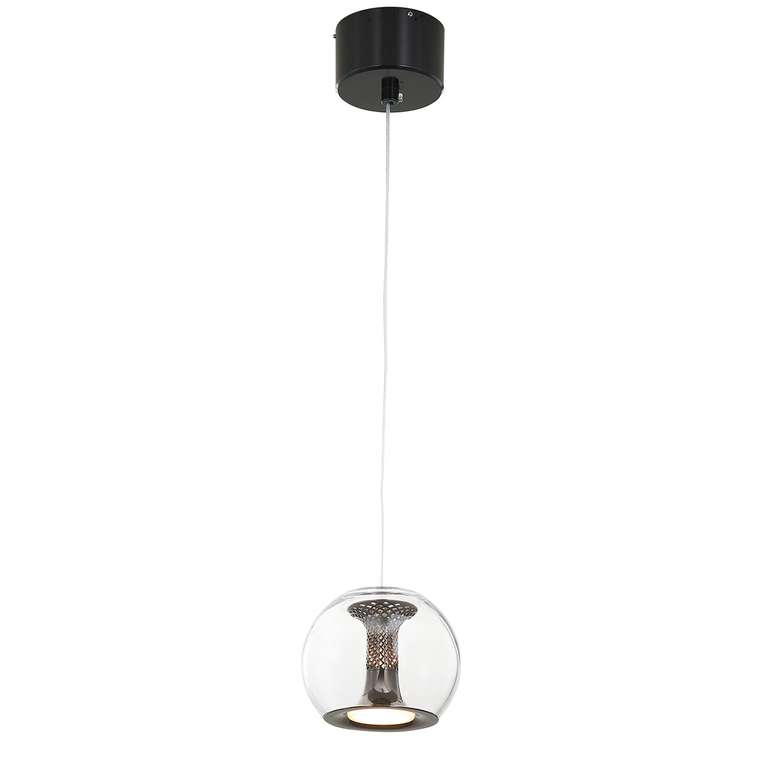 подвес Sfar черный металл, стекло, акрил LED*9W, 720LM, 4000K, included