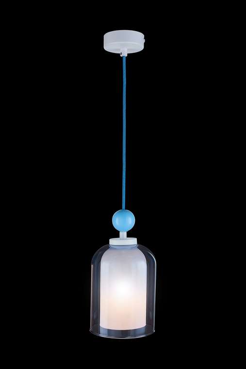 Подвесной светильник Colors Capsule голубого цвета