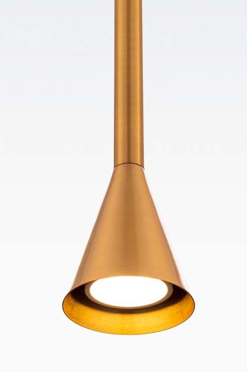 Подвесной светильник Arrow золотого цвета