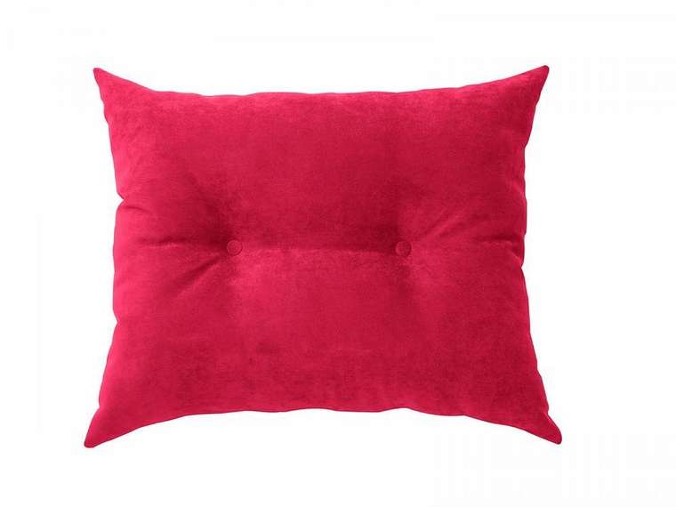 Подушка Chesterfield 60х60 красного цвета