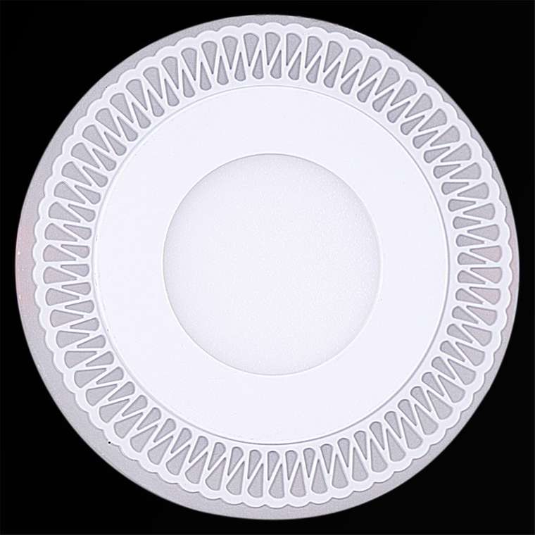 Встраиваемый светильник 63903-9.0-001RD LED3+3W WT (акрил, цвет белый)