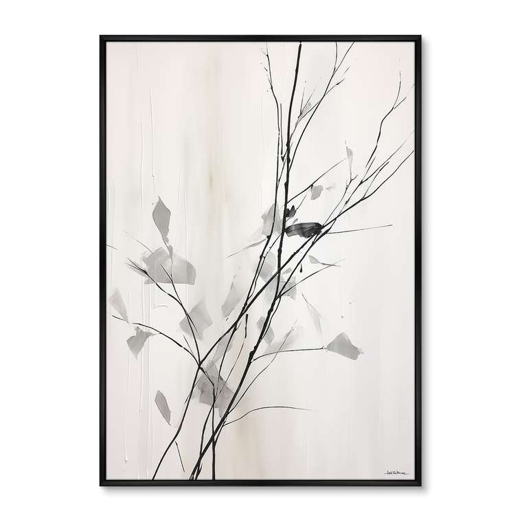 Репродукция картины Branches in the autumn, No 2, 2024г.