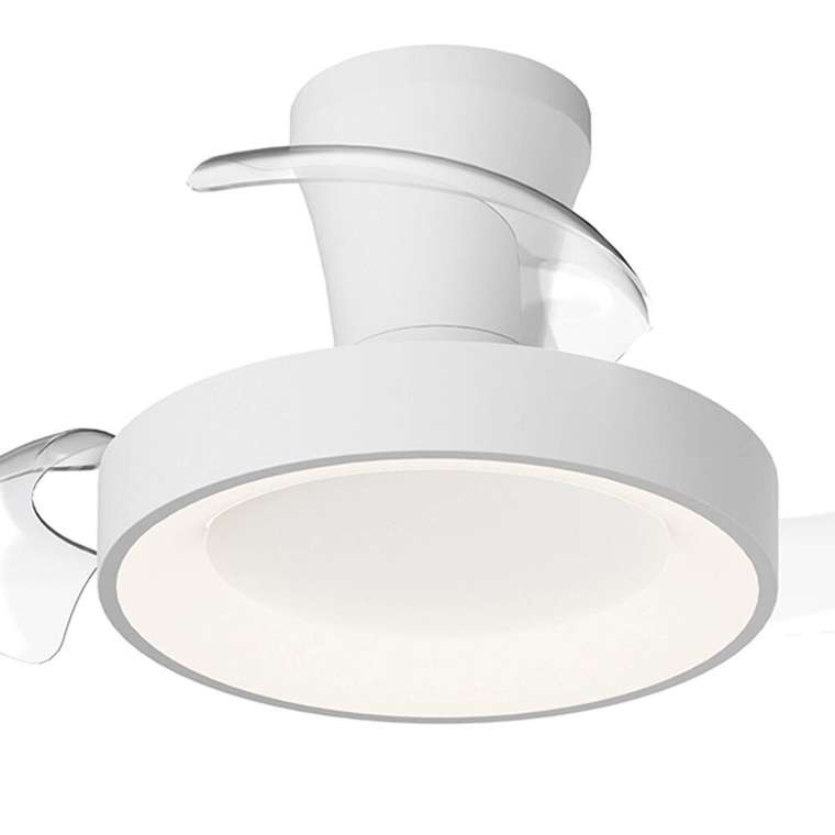 Люстра-вентилятор Niseko Fan 9089 (пластик, цвет белый)