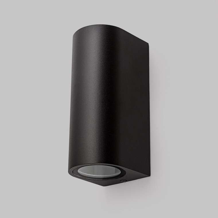 Светильник настенный GU10 2*35W Черный 220V IP54 IL.0014.0017-2-BK