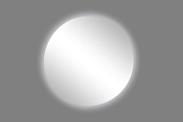 Настенное круглое зеркало с подсветкой 