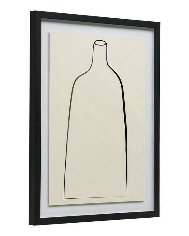 Постер Minimal Vase в чёрной раме