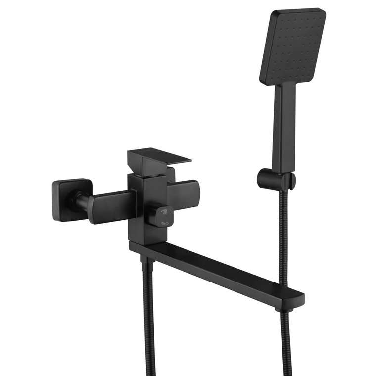 Смеситель для ванны Fmark FS8124H, черный