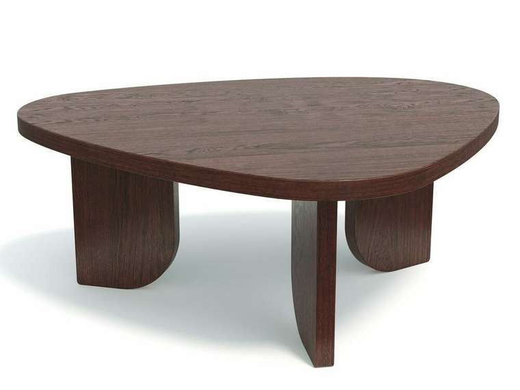 Журнальный стол Cobble L цвета бордо