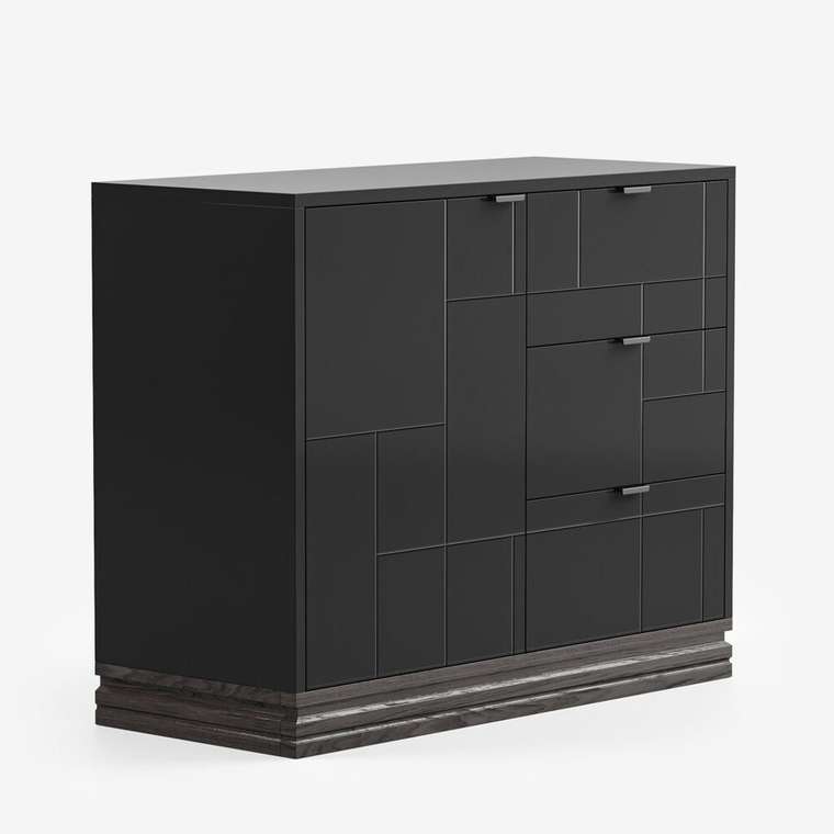 Комод Timeless TLD029 черного цвета
