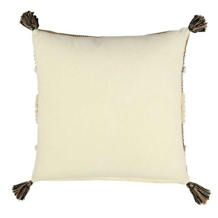 Декоративная подушка Chevery 50х50 бежево-коричневого цвета