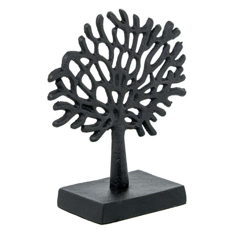 Декоративная фигура Чёрный Дерево 17 x 17 x 7 cm