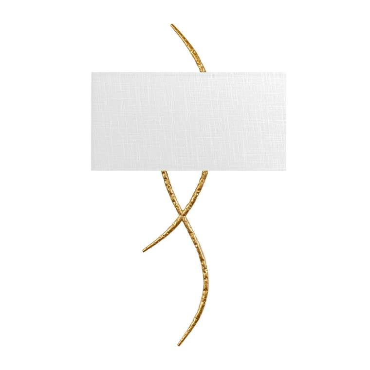 Настенный светильник Romance 10457 Gold (ткань, цвет белый)