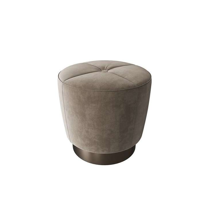 Пуф Terra бежевого цвета