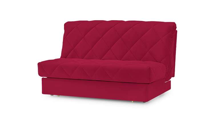 Диван-кровать Римус красного цвета