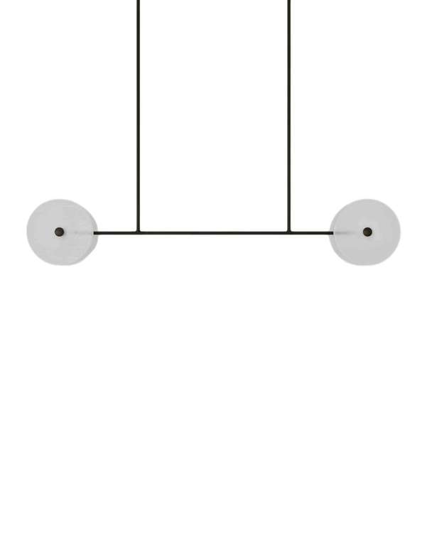 Черный линейный светильник “Милфорд”