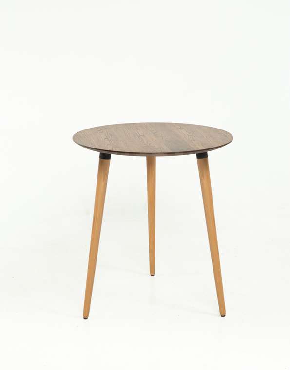 Обеденный стол Шпон дуба коричневого цвета